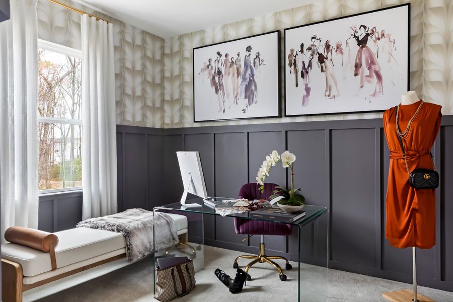 Furnished interior view inside a new home in Amplitude, Charlotte (Image 12).