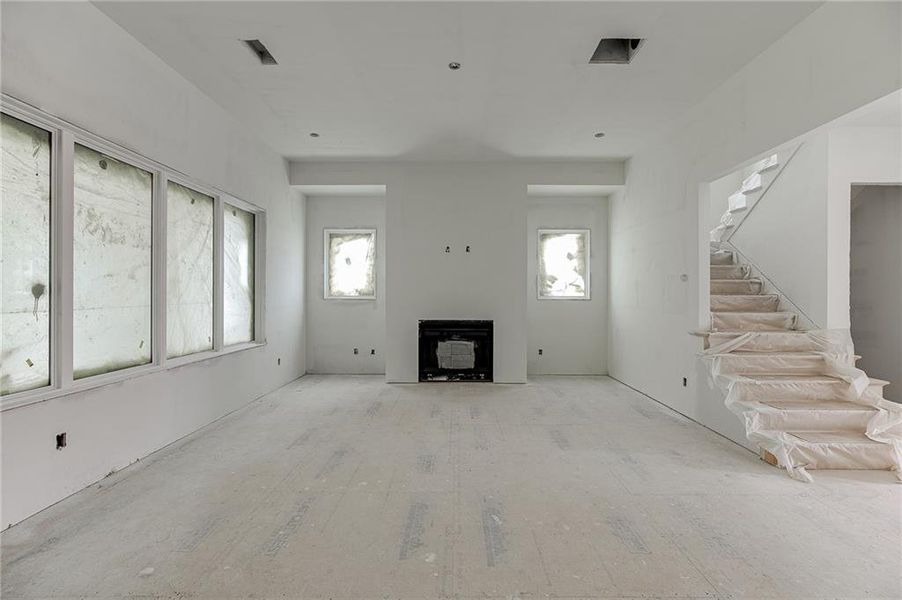 In-progress construction of a new home in , Buford, GA (Image 13).