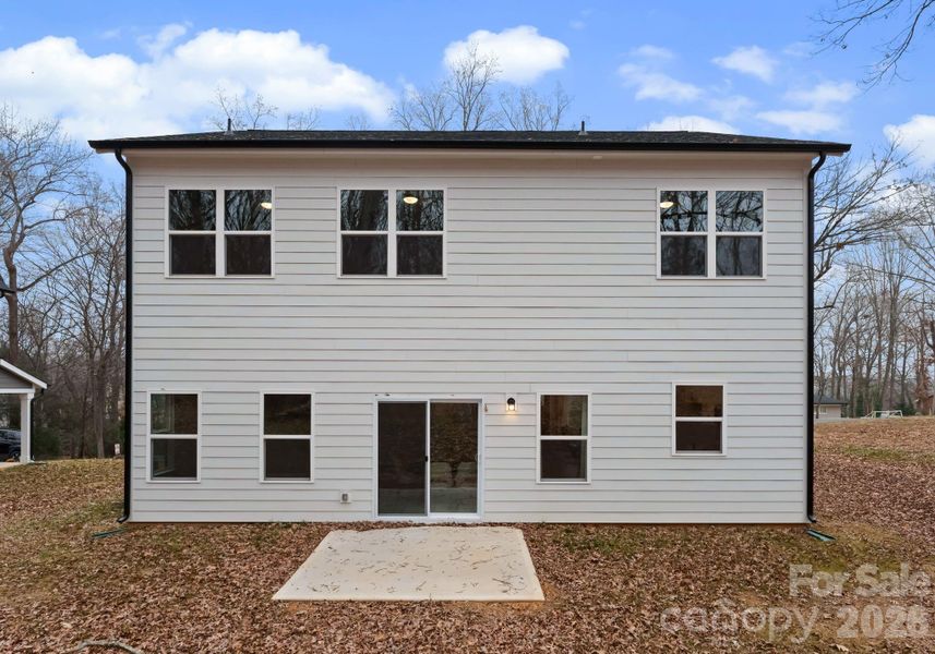 Exterior details and patio area of a home in , Charlotte (Image 3).