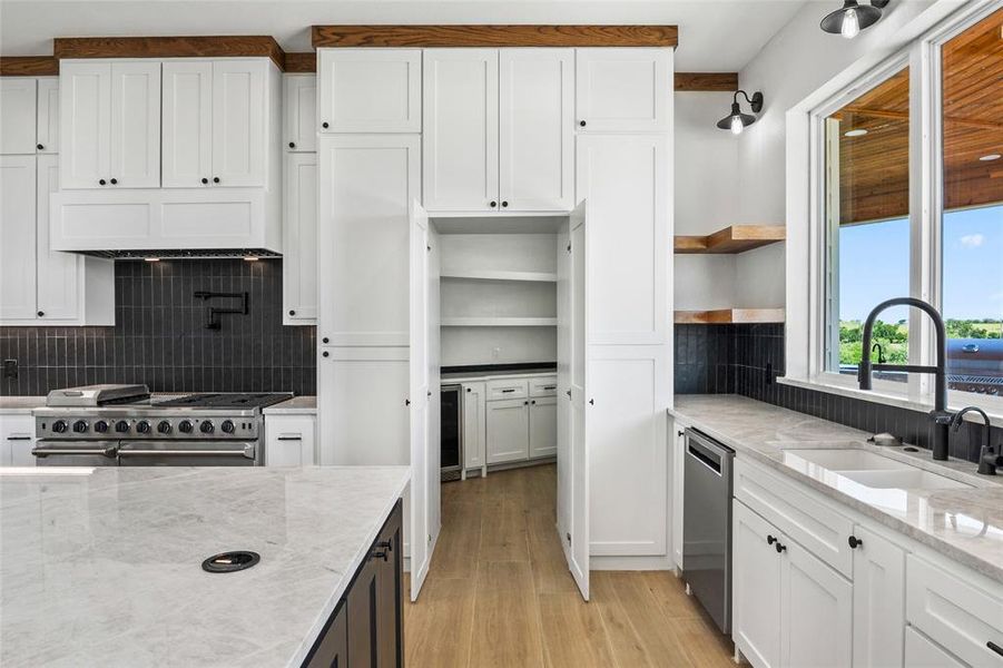 Furnished interior view inside a new home in , Ponder (Image 26).