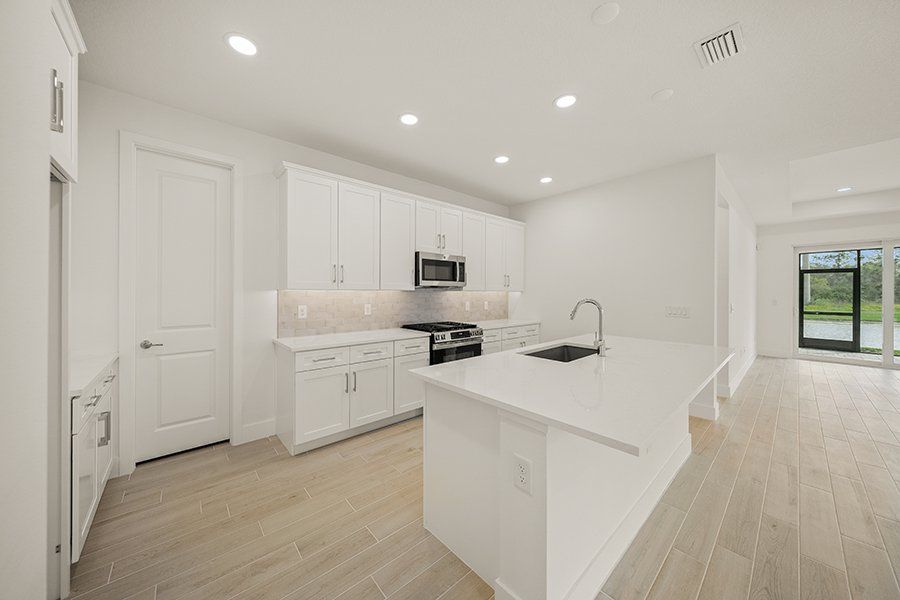 Furnished interior view inside a new home in Shellstone at Waterside, Sarasota (Image 4).