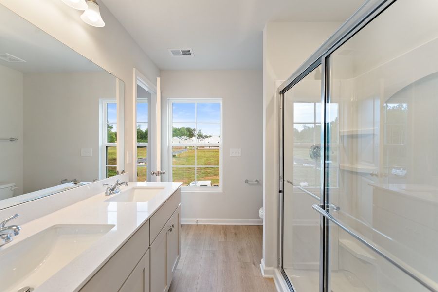 Furnished interior view inside a new home in Edwards Station, Taylors (Image 9). Furnished interior view inside a new home in Edwards Station, Taylors (Image 9).