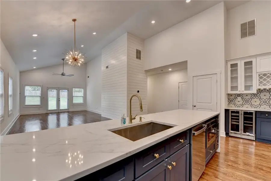 Furnished interior view inside a new home in , Decatur (Image 14).