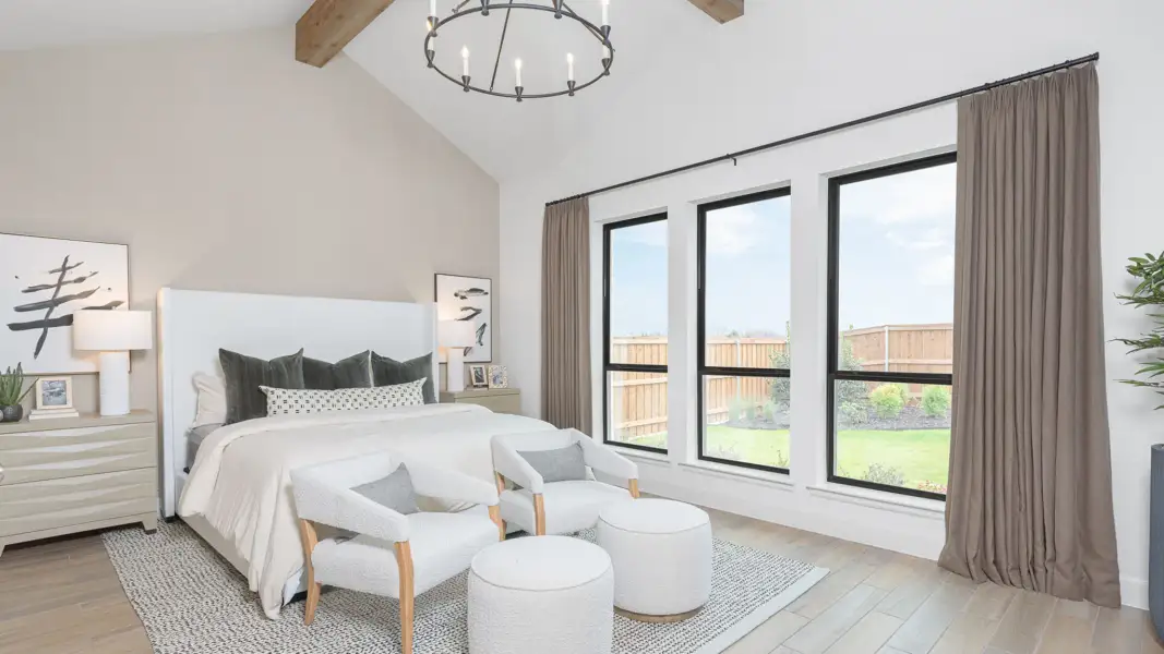 Furnished interior view inside a new home in Juniper Springs, Lockhart (Image 8).