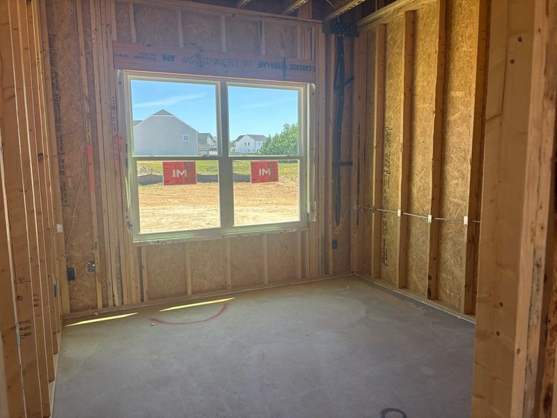 In-progress construction of a new home in The Point, Rolesville, NC (Image 7).