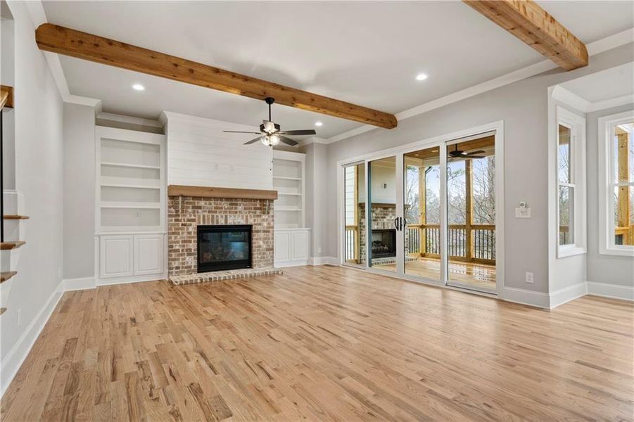 Spacious, unfurnished interior of a new home in , Marietta (Image 19).