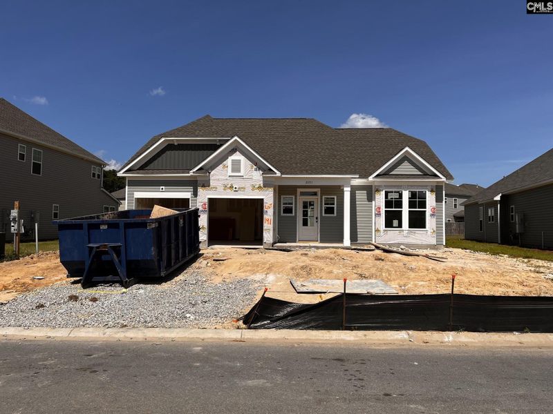 In-progress construction of a new home in Blythewood Farms, Blythewood, SC (Image 32).