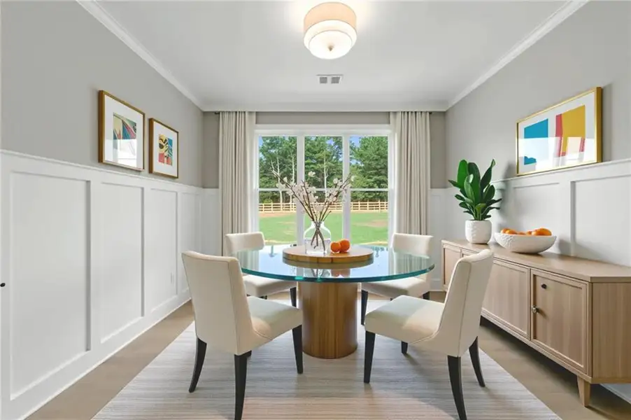 Furnished interior view inside a new home in , Ball Ground (Image 6).