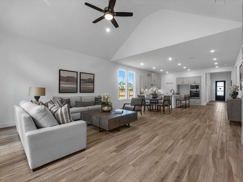 Furnished interior view inside a new home in Clopton Farms, Montgomery (Image 4).
