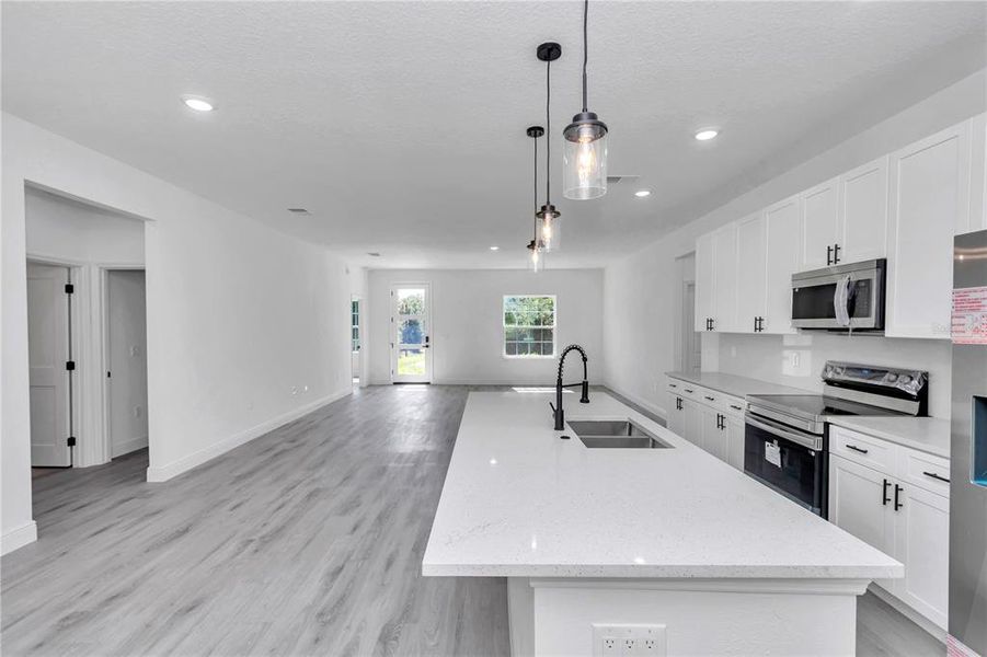 Furnished interior view inside a new home in , Citrus Springs (Image 3).