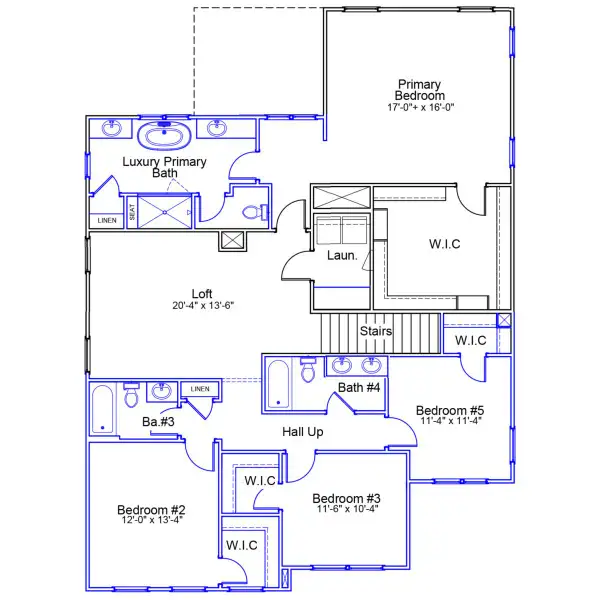 2D floor plan layout of this home in Scotts Hill Village, Wilmington, NC (Image 4). 2D floor plan layout of this home in Scotts Hill Village, Wilmington, NC (Image 4).