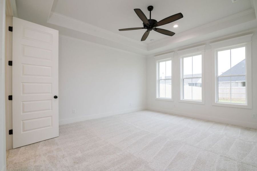 Representative unfurnished interior of a home built from the The Sophie by Reece Homes in Harvest Meadows, Bryan (Image 17). Representative unfurnished interior of a home built from the The Sophie by Reece Homes in Harvest Meadows, Bryan (Image 17).
