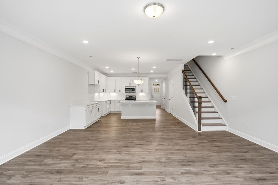 Spacious, unfurnished interior of a new home in Harrisburg Village Townhomes, Harrisburg (Image 24).