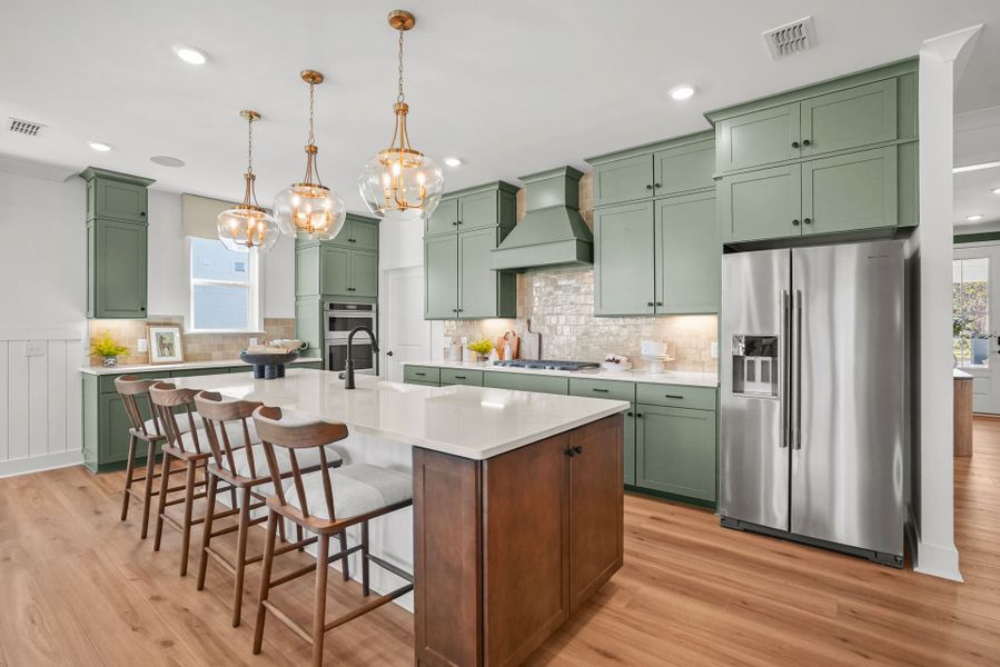 Representative furnished interior of a home built from the Palmary by Del Webb in Del Webb Carolina Ridge, Midland (Image 47).