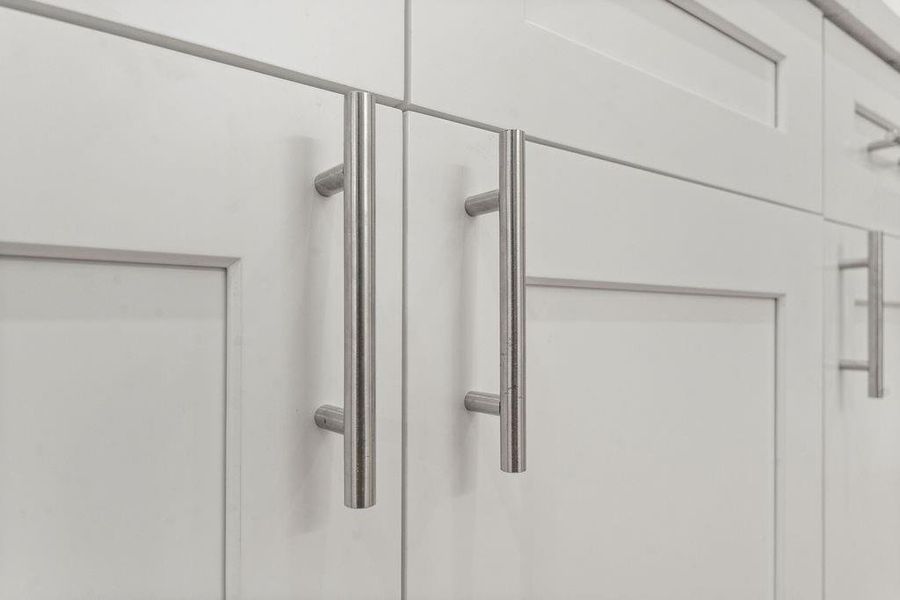 Close-up of interior finishes inside a home in , Houston (Image 36).