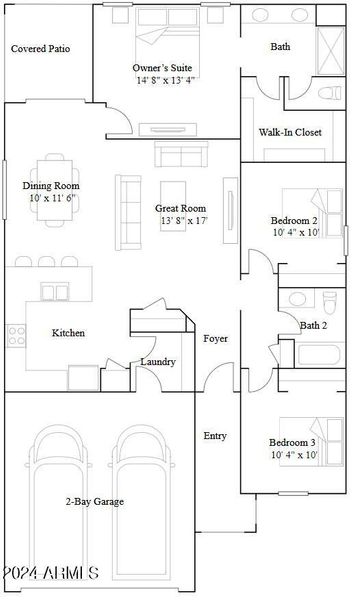 Coronado floorplan