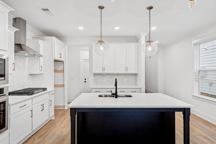 Furnished interior view inside a new home in Sweetgrass Station, Summerville (Image 7).