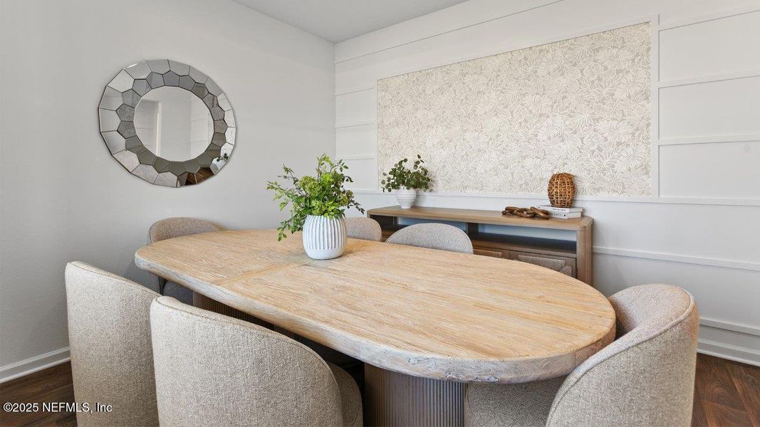 Furnished interior view inside a new home in The Arbors, Jacksonville (Image 30).