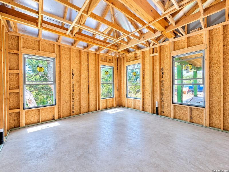 In-progress construction of a new home in , New Braunfels, TX (Image 30).