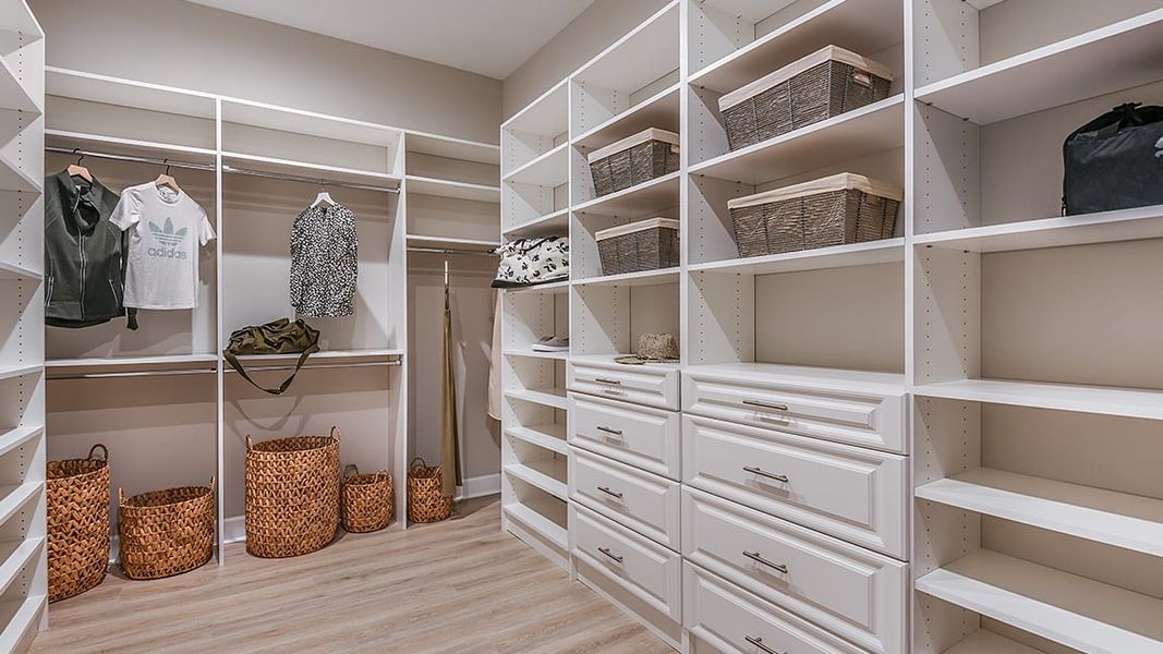 Furnished interior view inside a new home in Esplanade at Azario Lakewood Ranch, Bradenton (Image 13).