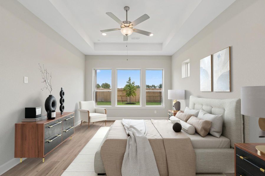 Virtually staged to give you the visual you need to see furniture placement and how the home can live.