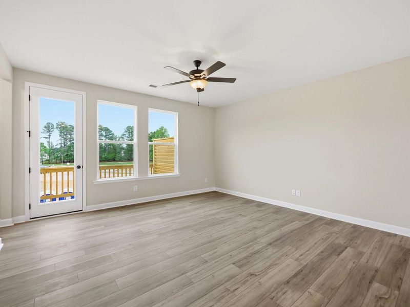Spacious, unfurnished interior of a new home in Camden Park, Knightdale (Image 48).