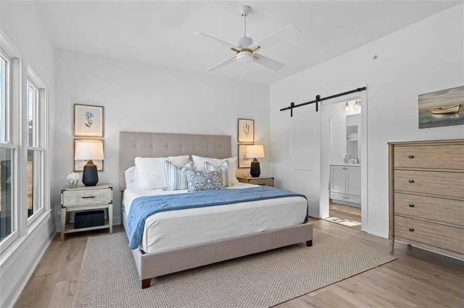 Furnished interior view inside a new home in Foxhall Residences, Douglasville GA, Douglasville (Image 14).