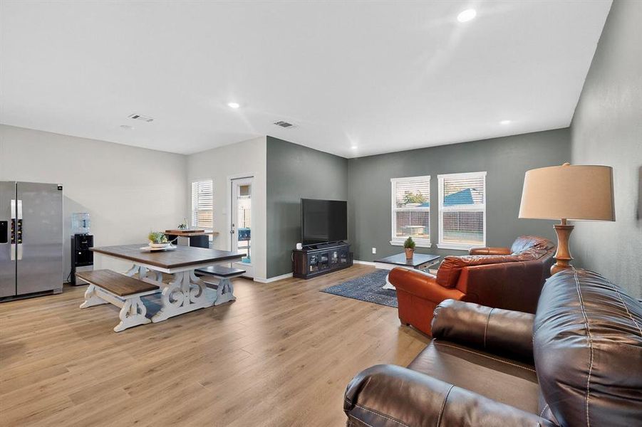 Furnished interior view inside a new home in , Providence Village (Image 37). Furnished interior view inside a new home in , Providence Village (Image 37).