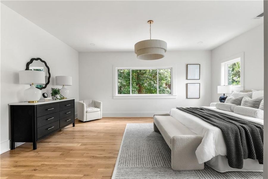 Furnished interior view inside a new home in , Smyrna (Image 61).