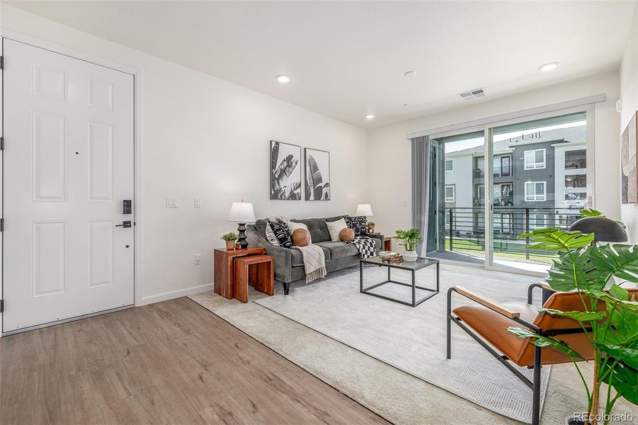 Furnished interior view inside a new home in , Parker (Image 8). Furnished interior view inside a new home in , Parker (Image 8).