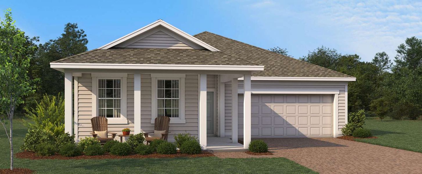 Representative exterior photo of a completed home built from the t II by Ashton Woods in Weslyn Park, St. Cloud, FL (Image 15).