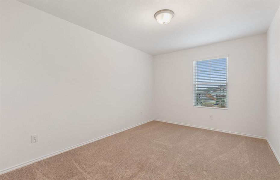 Upgraded secondary bathroom*real home pictured