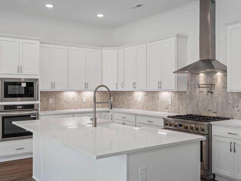 Furnished interior view inside a new home in Shelton Square, Murfreesboro (Image 12).