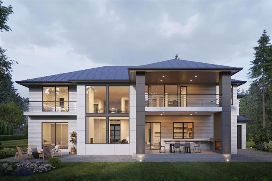 Front exterior of a new home in , Lawrenceville, GA, highlighting curb appeal (Image 2).