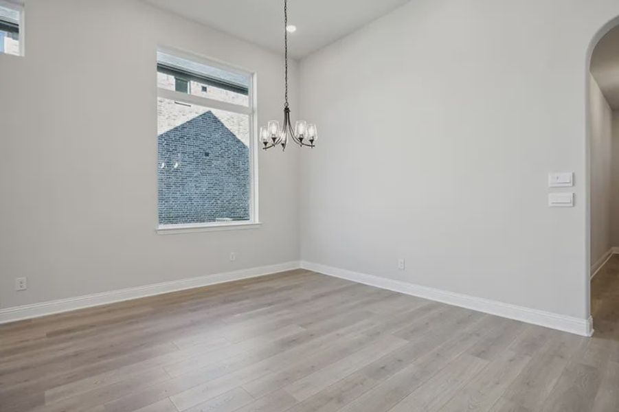Representative unfurnished interior of a home built from the Peyton by Cambridge Homes in Lake Park, Rowlett (Image 20).