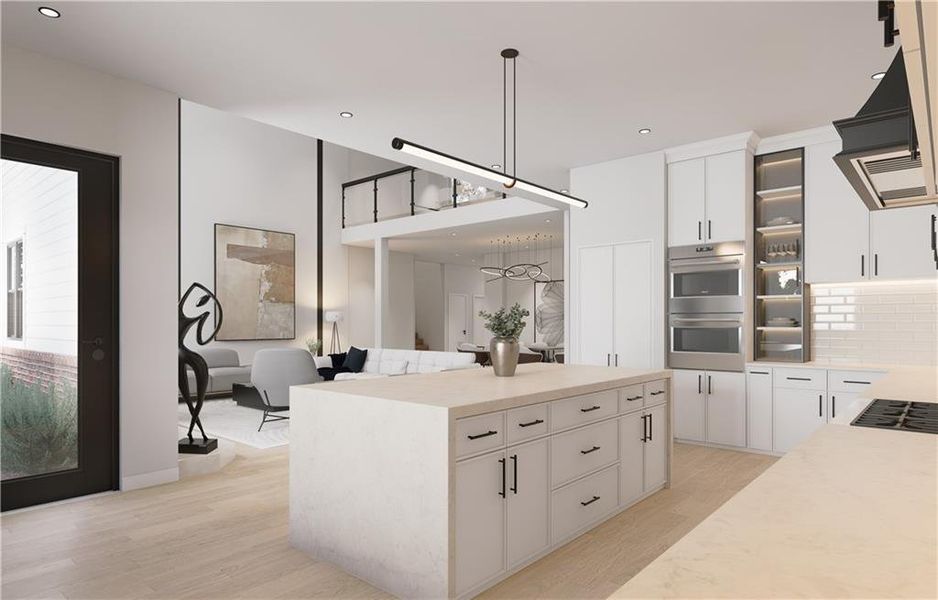 Furnished interior view inside a new home in , Sugar Hill (Image 13).