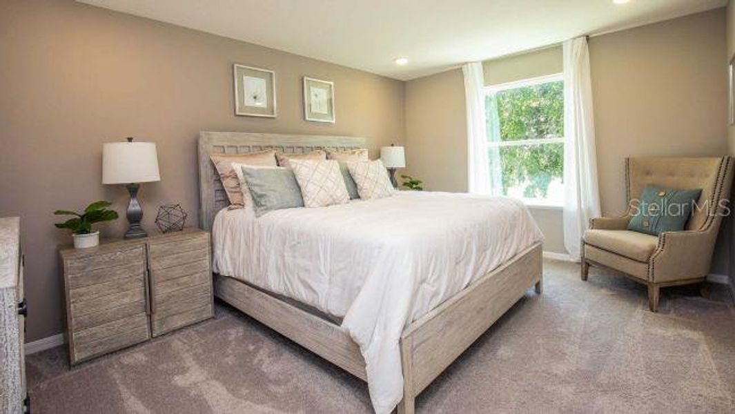 Furnished interior view inside a new home in , Lakeland (Image 15).