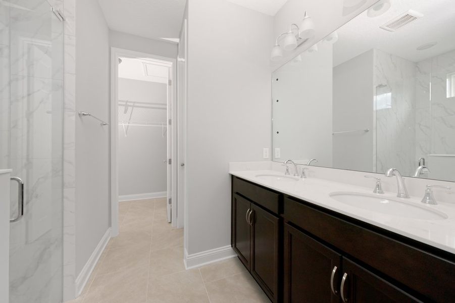 Representative furnished interior of a home built from the Boca by Riverside Homes in Mariposa at EverRange, Jacksonville (Image 10).