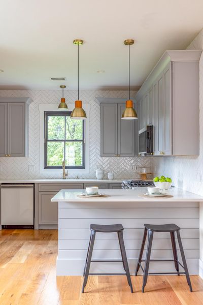 Furnished interior view inside a new home in , Charleston (Image 37).