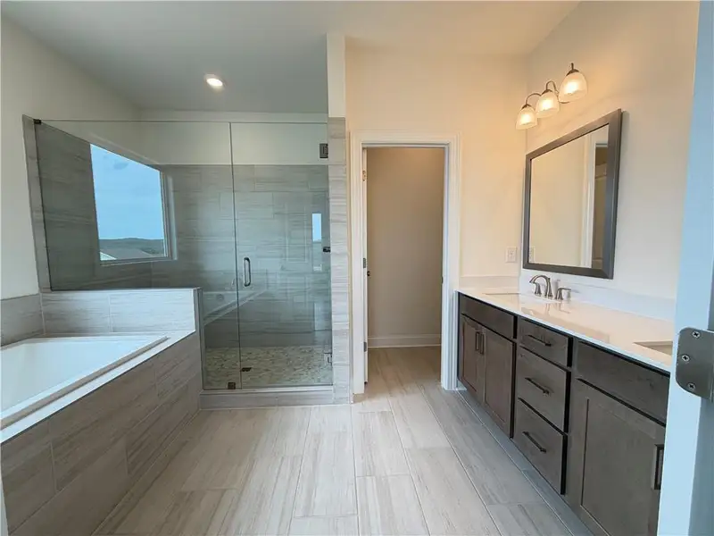 Furnished interior view inside a new home in , Cumming (Image 8).
