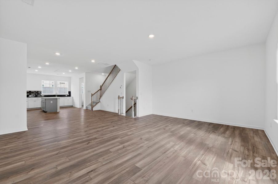 Huge Open Family Room