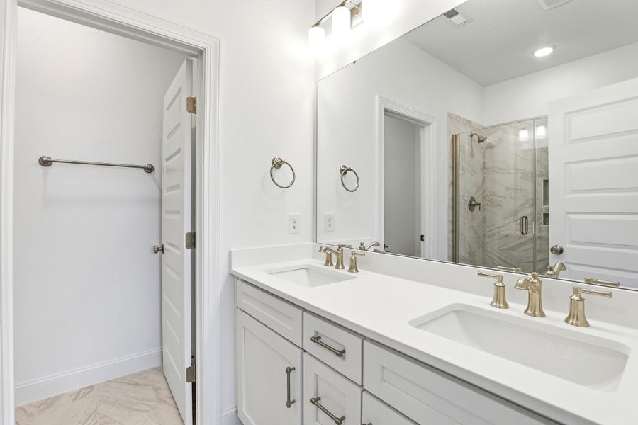Representative furnished interior of a home built from the The Lofton by RobuckHomes in Downtown Wilmington Collective, Wilmington (Image 16).
