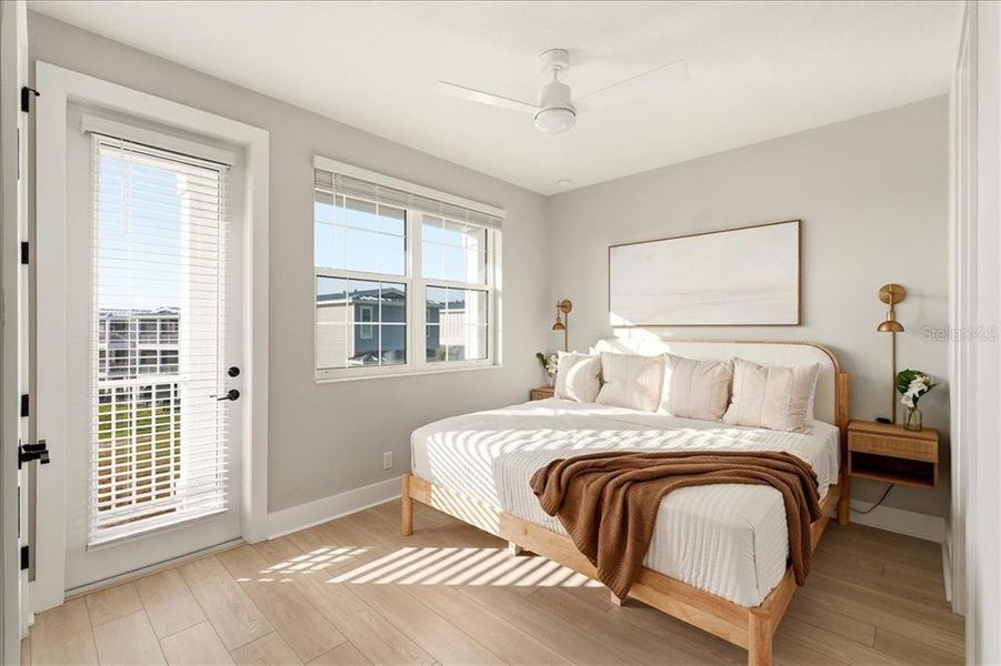 Furnished interior view inside a new home in Hunters Point, Cortez (Image 4). Furnished interior view inside a new home in Hunters Point, Cortez (Image 4).