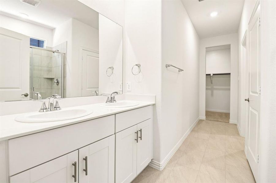Furnished interior view inside a new home in Stella Hills, Denton (Image 8).