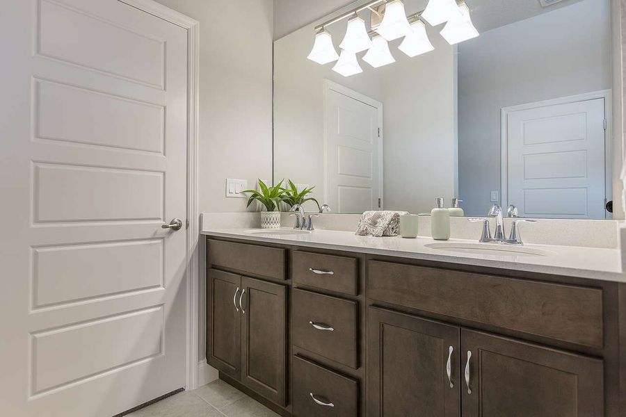 Representative furnished interior of a home built from the Birkdale by Paytas Homes in The Reserve at Victoria, Deland (Image 30).