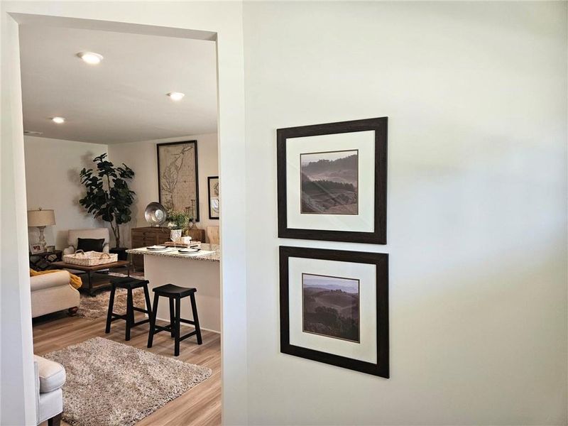 Furnished interior view inside a new home in , Conyers (Image 10).