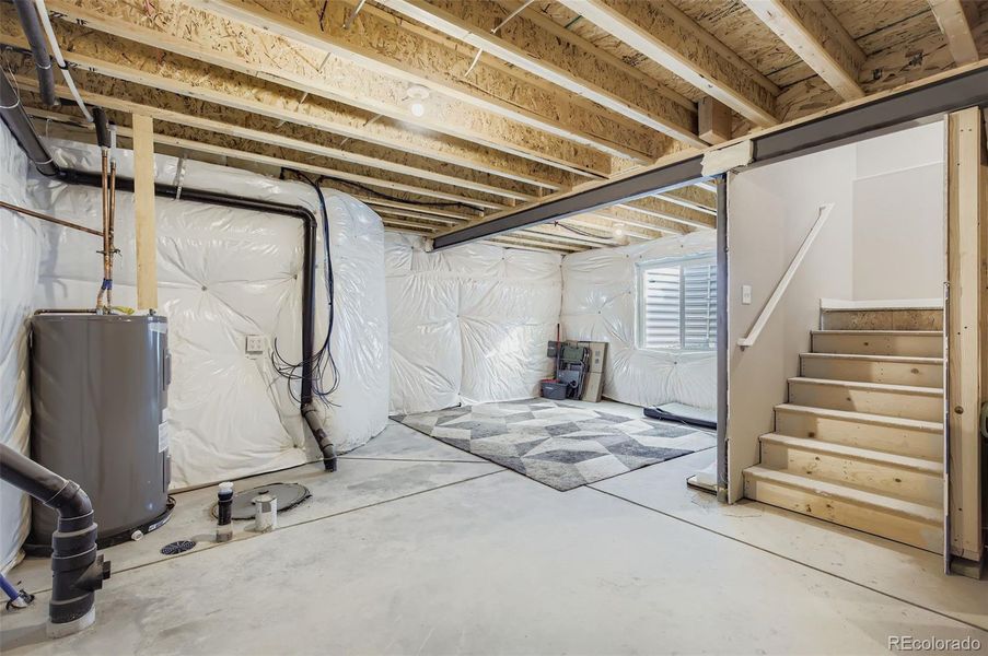 In-progress construction of a new home in Fickel Farm, Berthoud, CO (Image 31).