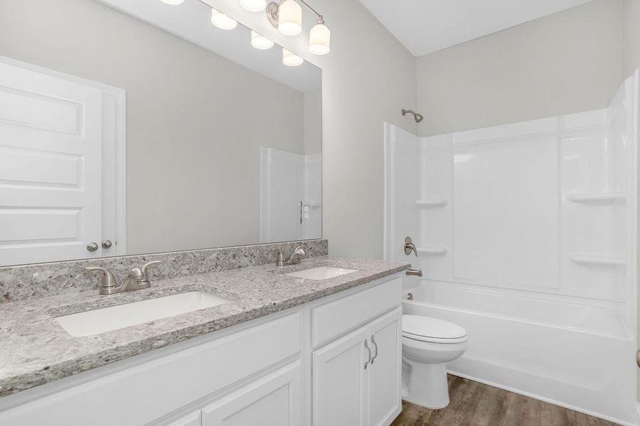 Furnished interior view inside a new home in , Haddock (Image 6).
