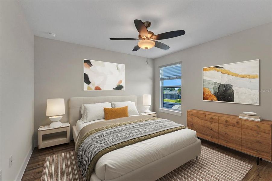 Furnished interior view inside a new home in , Port Charlotte (Image 17).