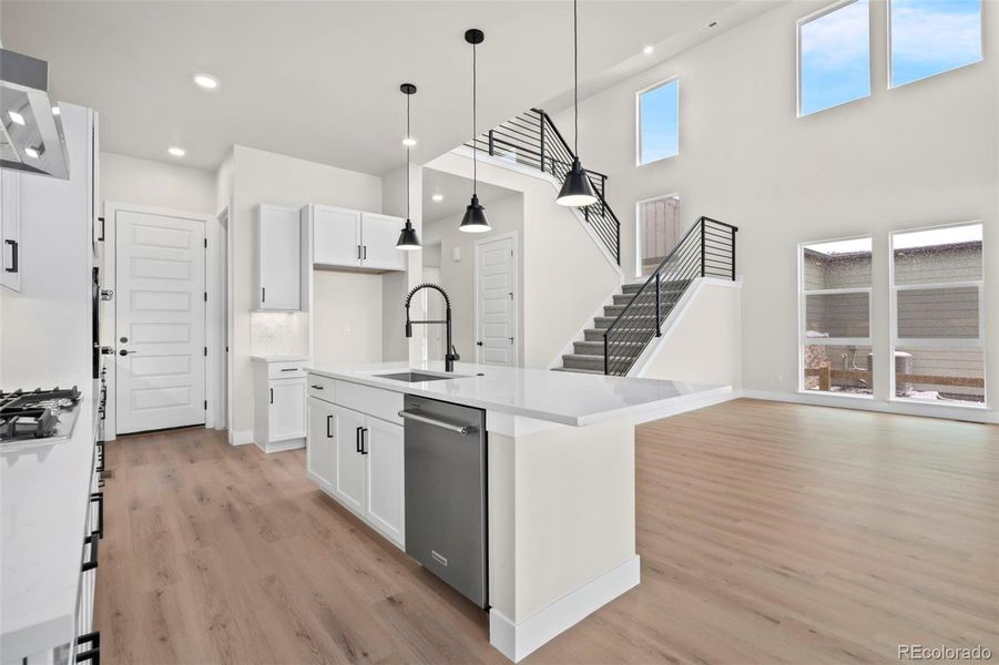 Furnished interior view inside a new home in , Fort Collins (Image 6).